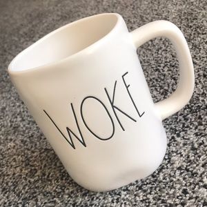 Rae Dunn WOKE Ceramic Coffee Mug